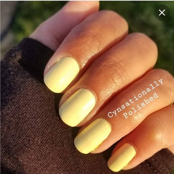 Color Street Other - *Retired* Color Street: Belgian Buttercup | Pale Pastel Yellow Spring Easter